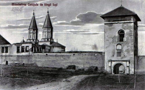 Manastirea Cetatuia Iasi imagine veche