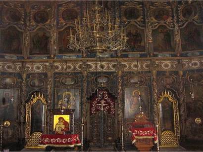 Interior din Manastirea Galata Iasi