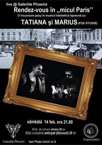Concert tatiana marius iasi