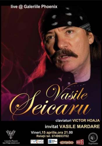 concert Vasile Seicaru 15 aprilie