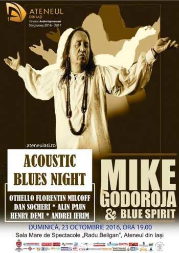 concert mike godoroja blue spirit acustic blues night