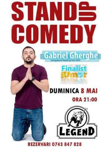stand up comedy cu gabriel gherghe legend