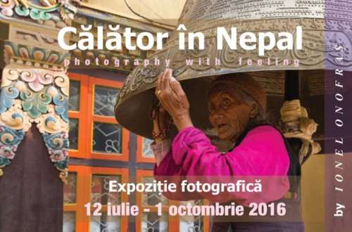 expozitie fotografie calator in Nepal 2016