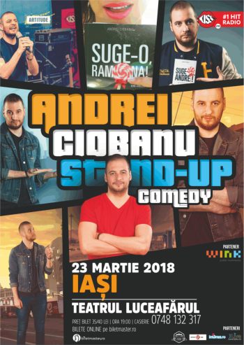 Stand up comedy Andrei Ciobanu