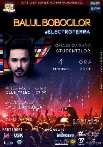 Balul Bobocilor Electrotehniști Electroterra 4 Decembrie 18