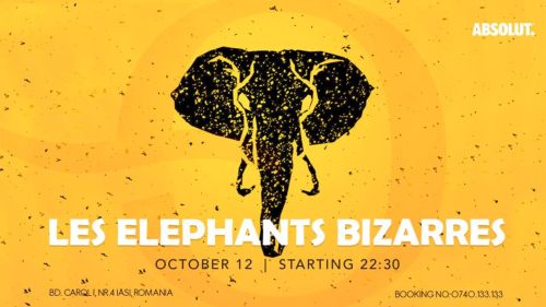 Concert Les Elephants Bizarres octombrie 2018