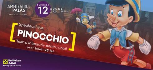 teatru pentru copii Pinochio august Iasi