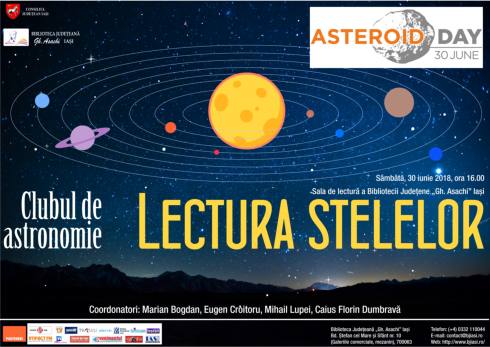clubul de astronomie lectura stelelor iunie 2018