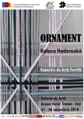 Expozitia arta textila Raluca Hodoroaba