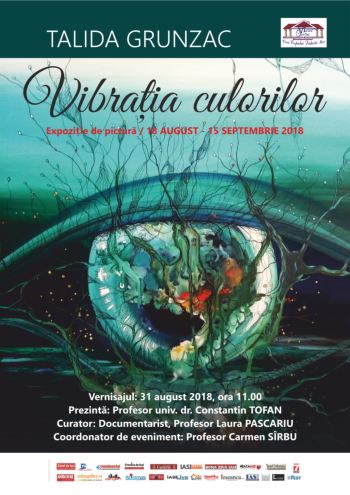 expozitia vibratia culorilor Talida Grunzac