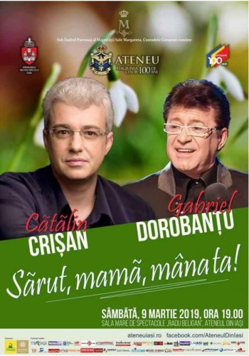 concert Catalin Crisan si gabriel Dorobantu 9 martie 2019