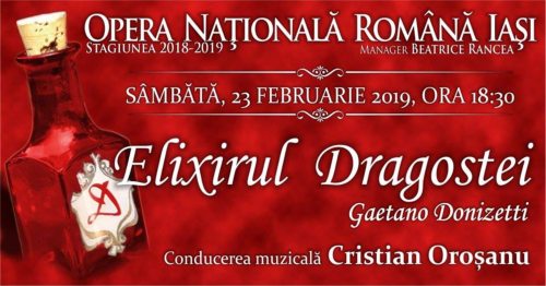 Elixirul dragostei la Opera Nationala Iasi 