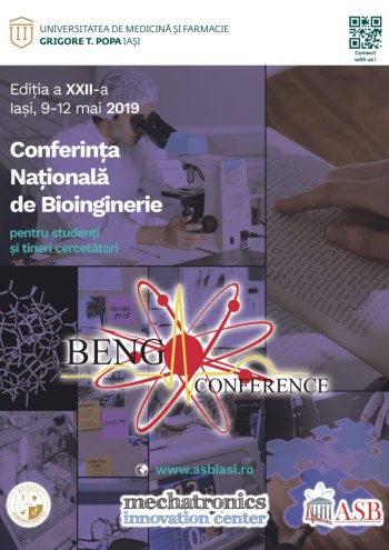 Conferinta Nationala de Bioinginerie mai 2019 iasi