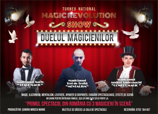 Duelul magicienilor 11 mai 2019 Ateneul Iasi