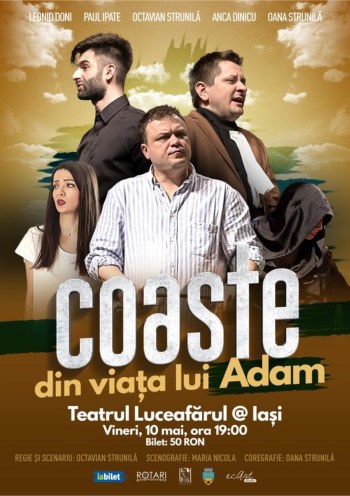 Coaste din viata lui Adam 9 mai Teatrul Luceafarul