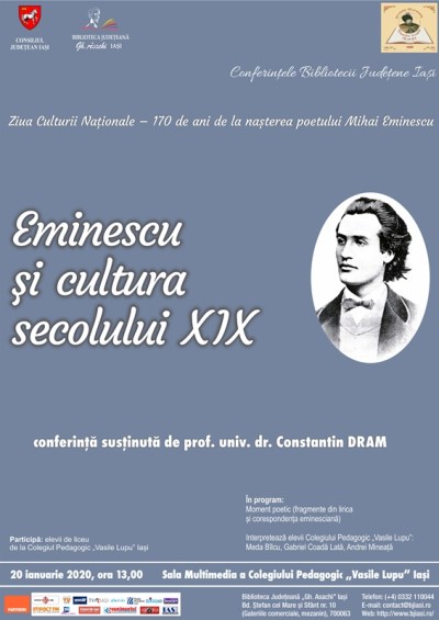 Conferinta Eminescu si cultura secolului XIX