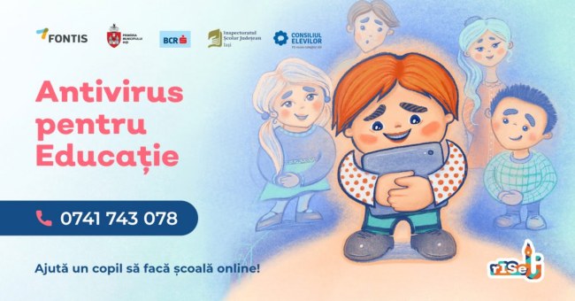 campania antivirus pentru educatie Iasi 365