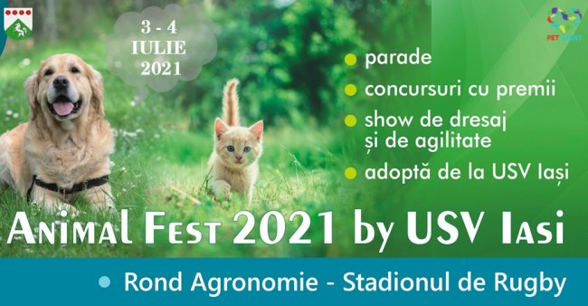 animal fest 3 4 iulie 2021 Iasi