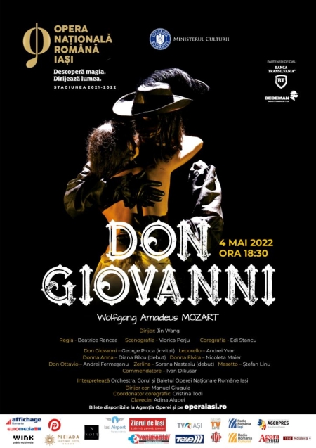 Don Giovanii spectacol din program Opera Nationala din Iasi mai 2022