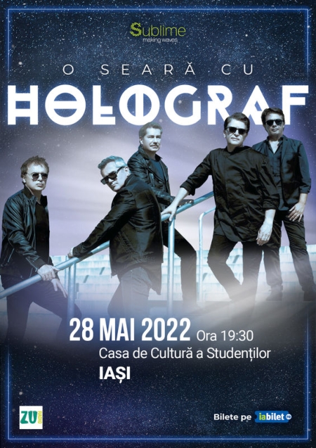 concert Holograf 28 mai 2022 Casa Studentilor Iasi