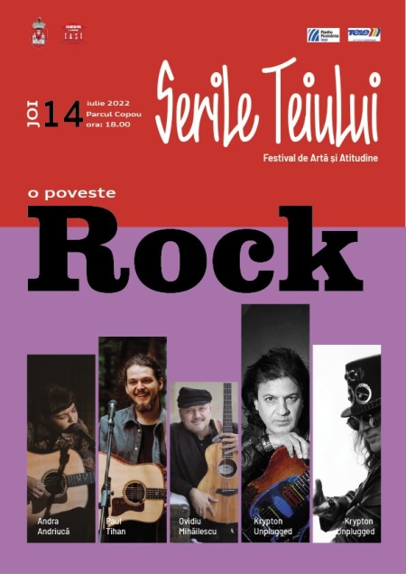 concert de muzica rock Serile Teiului Iasi