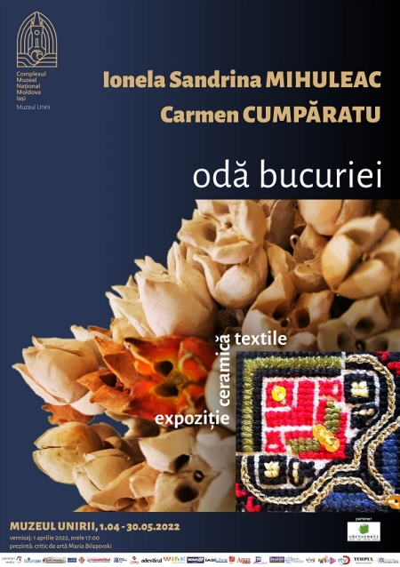 Expozitie de ceramica si textile Oda Bucuriei mai 2022