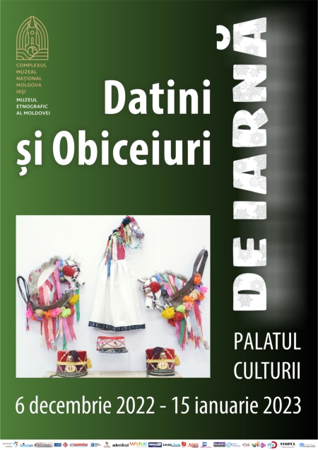 expozitia Datini si obiceiuri de iarna Palatul culturii decembrie 2022
