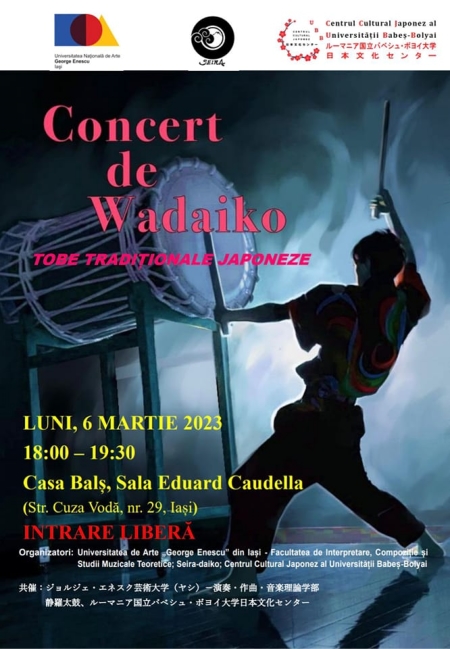 concert de wadaiko martie 2023