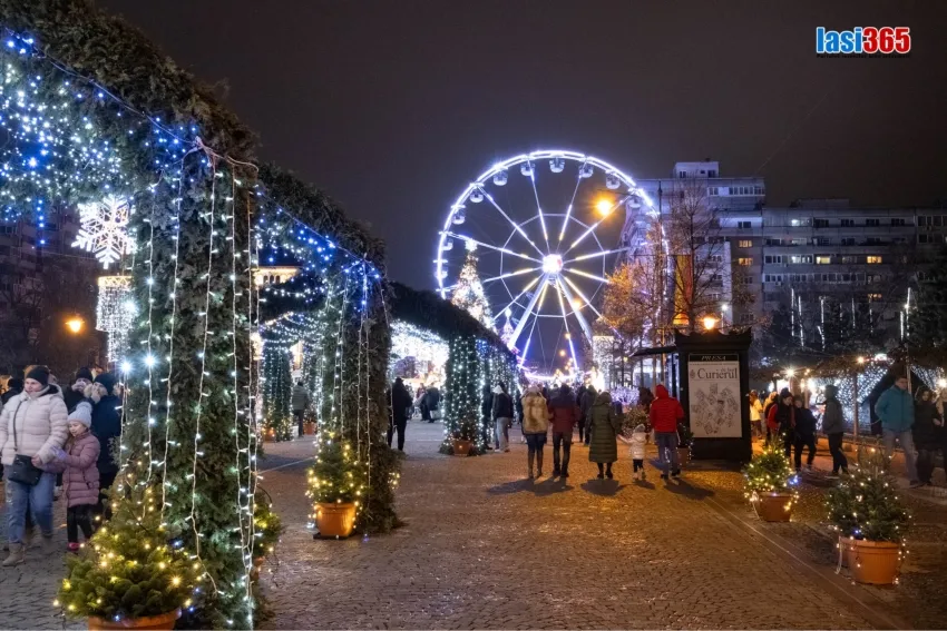 sarbatori iarna Iasi bld stefan cel mare
