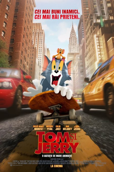 Filmul Tom and Jerry ruleaza la Cinematograful Cinema City din Iași