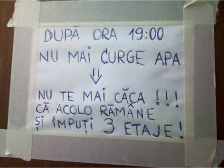 afis anunt haios locatari