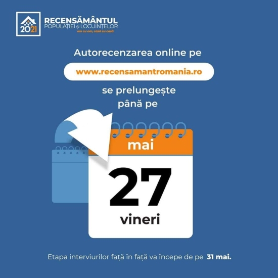 autorecenzarea se prelungeste pana pe 27 mai 2022