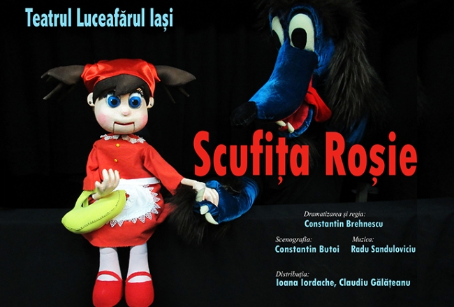 Spectacolul de teatru Scufita rosie de 1 iunie 2022