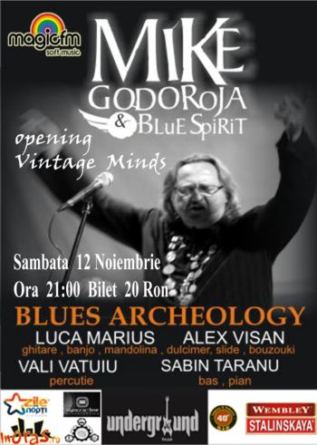 Mike Godoroja Blue Spirit Underground-iasi