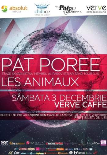 Pat Poree si Les Animaux in Verve Caffe Iasi