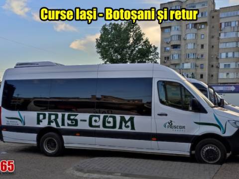 Curse Iași - Botosani și retur - orar microbuze și autobuze  