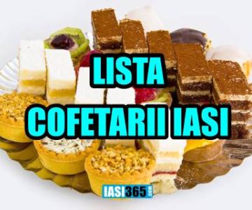 Lista cofetăriilor din Iași