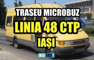 Traseu microbuz 48 CTP Iasi