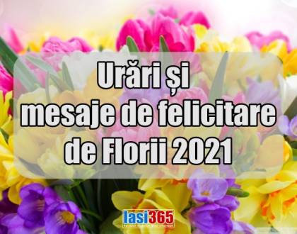Mesaje de felicitare de Florii 2021