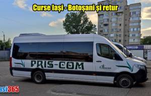 Curse Iași - Botosani și retur - orar microbuze și autobuze  