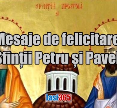 Cele mai frumoase mesaje de felicitare de Sfinții Petru și Pavel