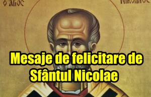 Mesaje de felicitare de Sfântul Nicolae 2023
