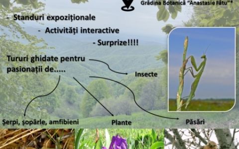 Biologia in parc, 1 iunie 2024, Grădina Botanică „Anastasie Fătu