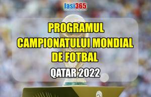 Programul Campionatului Mondial de Fotbal Qatar 2022