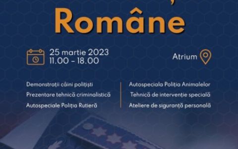 Ziua Poliției Române 2023, 25 martie 2023