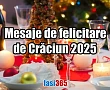 mesaje felicitare craciun 2025