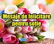 Mesaje de felicitare pentru soție