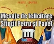 Cele mai frumoase mesaje de felicitare de sfinții Petru și Pavel