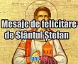 Colecție de mesaje de felicitare de Sfântul Ștefan 2025 pentru familie și prieteni
