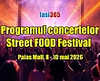 programul concertelor street foond festival gradina palas 2026